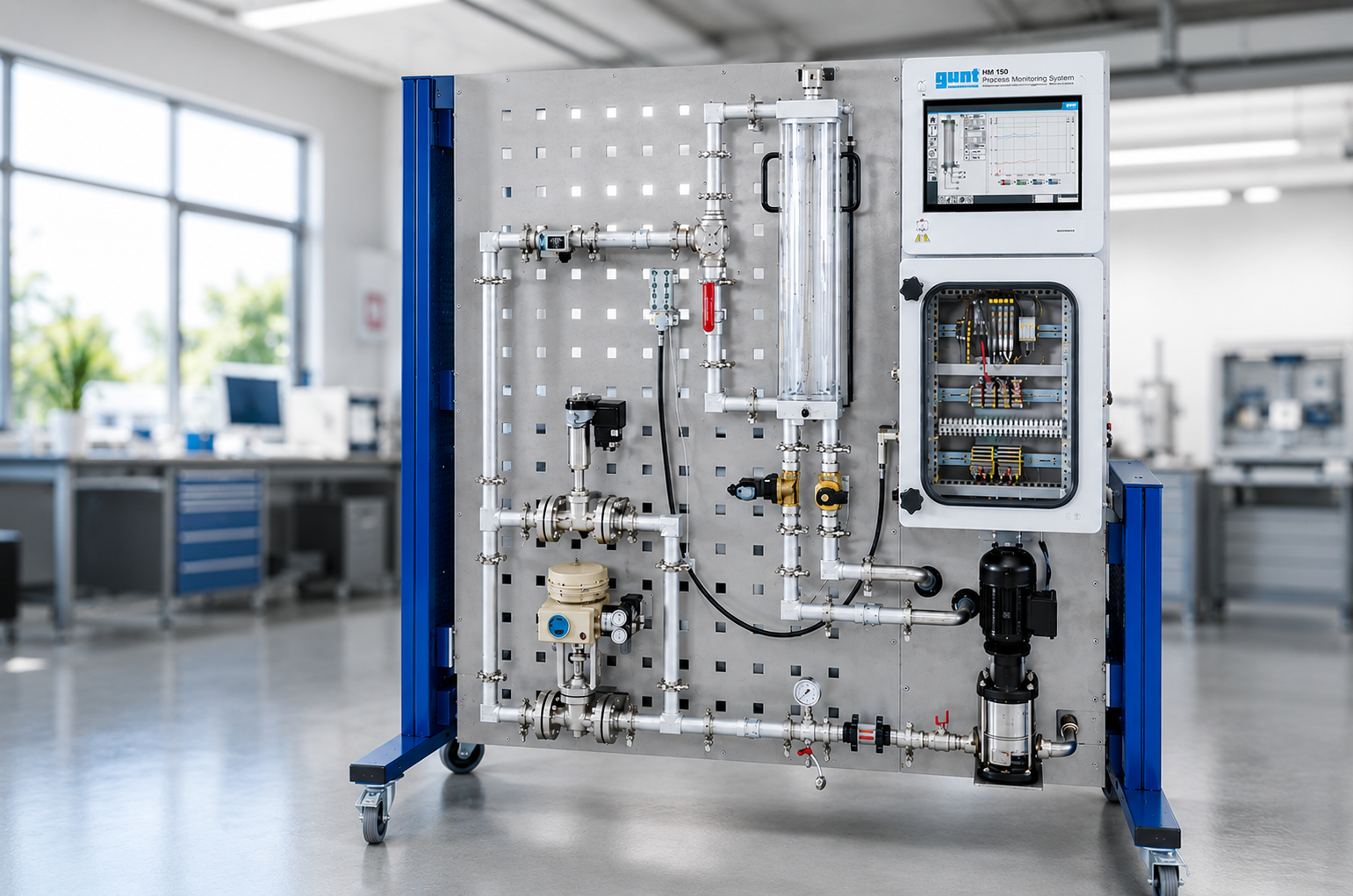 Automatización industrial real en el aula: nuevo RT 460 de GUNT
