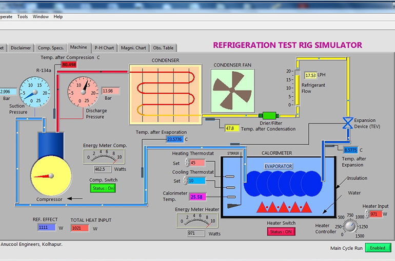 Software de simulación para refrigeración y climatización