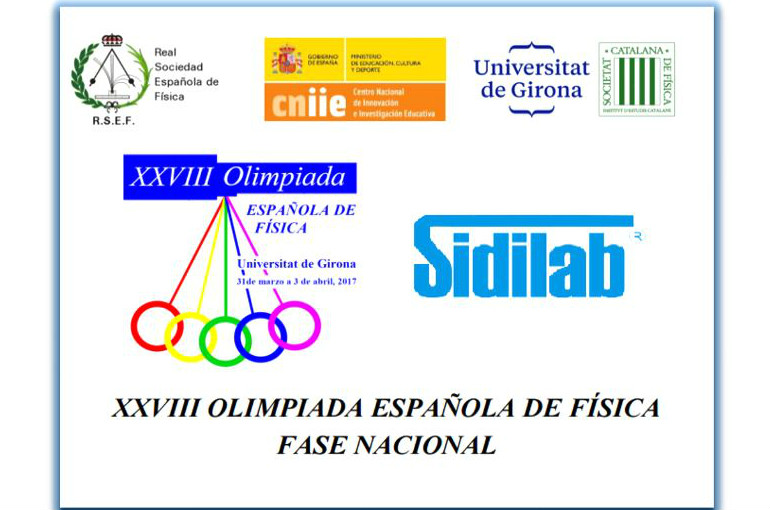 SIDILAB patrocina la Fase nacional de la XXVIII Olimpiada española de Física 2017