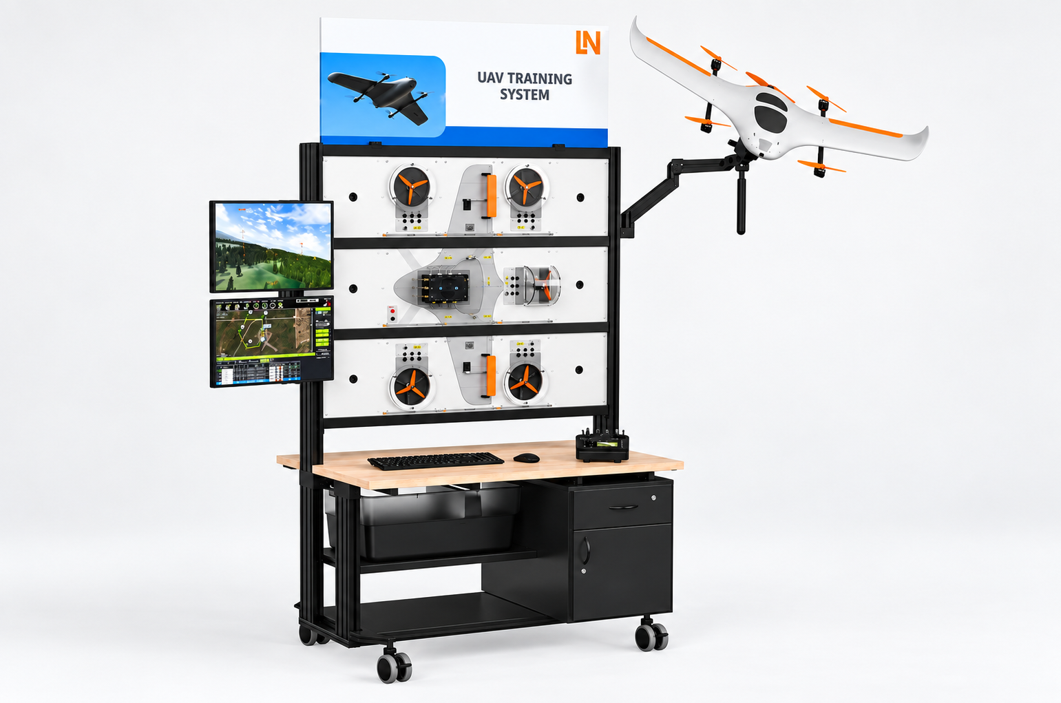 Formación UAV en laboratorio: aprender a configurar y diagnosticar un dron